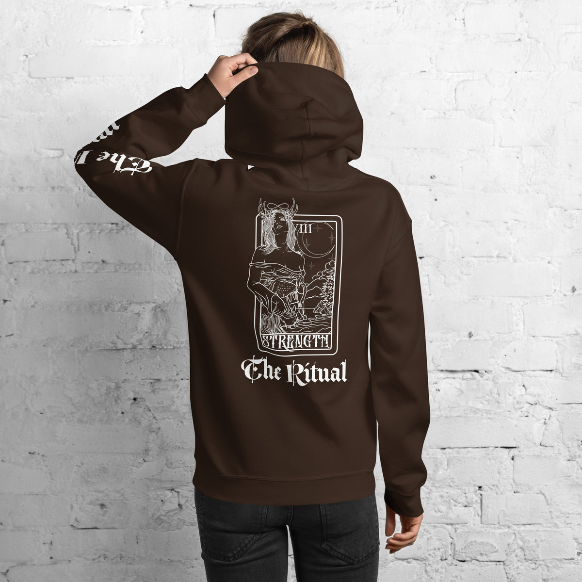 Tarot series “Strength” hoodie