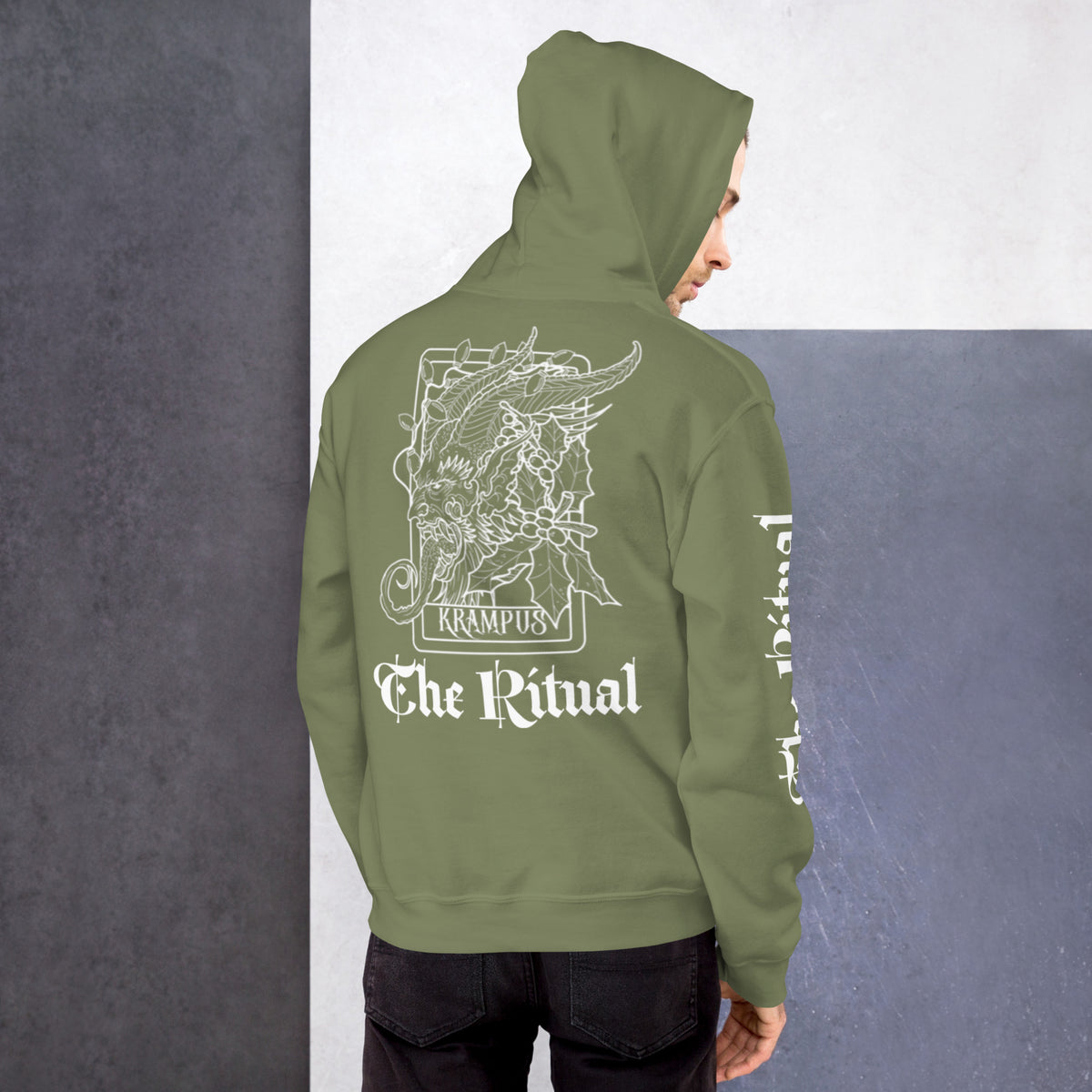 “Krampus” Tarot series hoodie