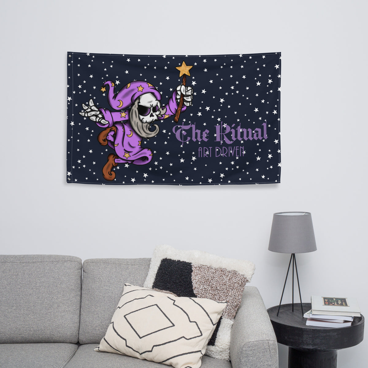 Ritual “Wizard” wall flag