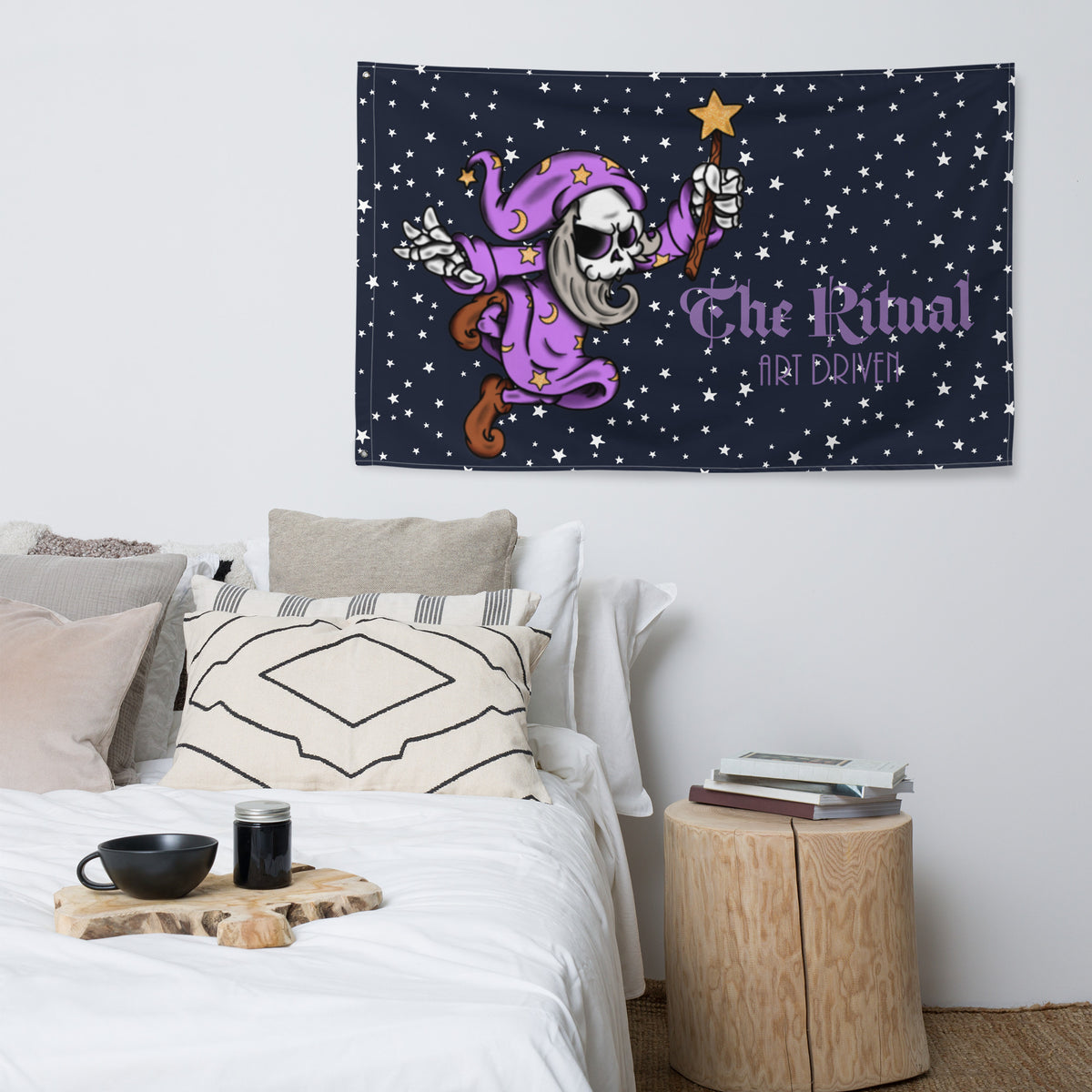 Ritual “Wizard” wall flag