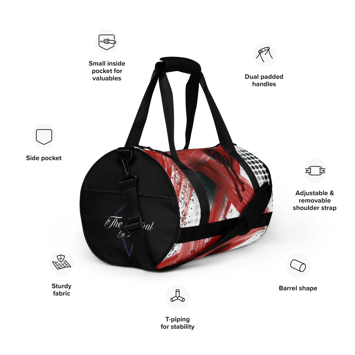 Ritual “Trash Poka” gym bag