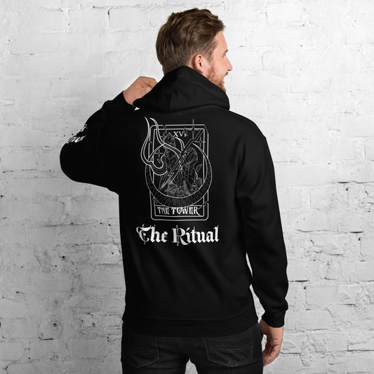 Ritual “The Tower” tarot series hoodie