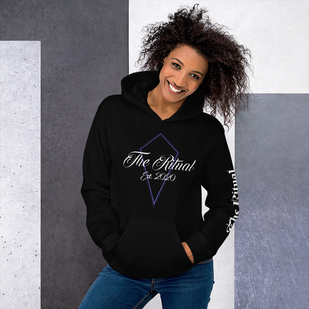 Ritual “Space Kittie” sticker series hoodie