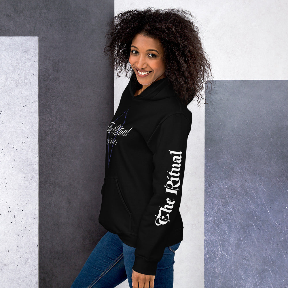 Ritual “Space Kittie” sticker series hoodie