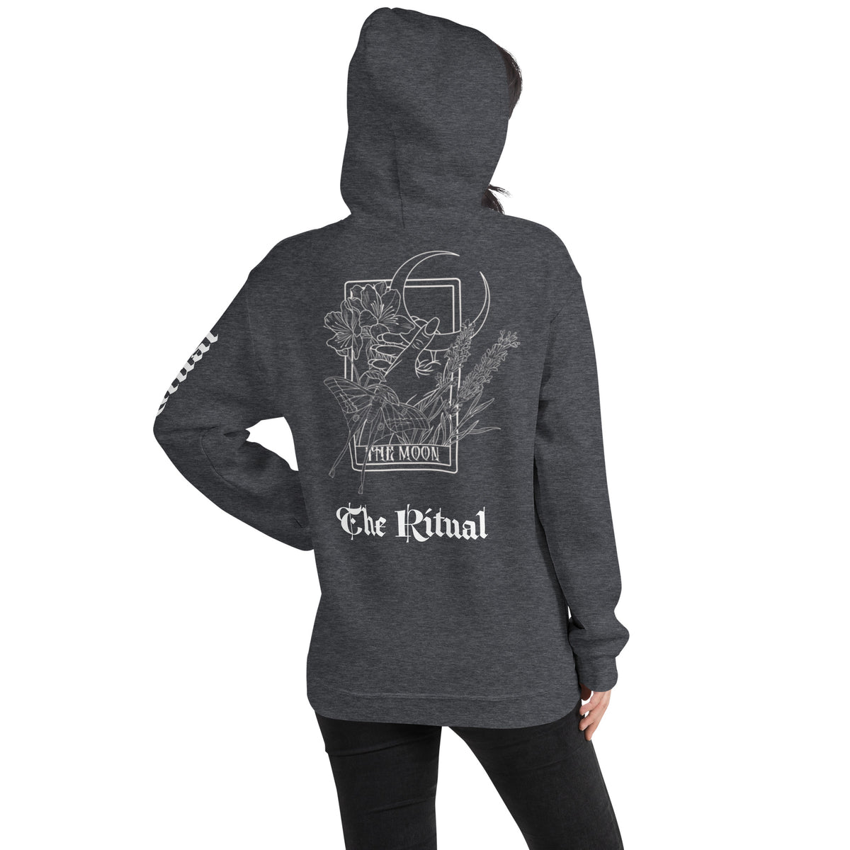 “The Moon” tarot series hoodie