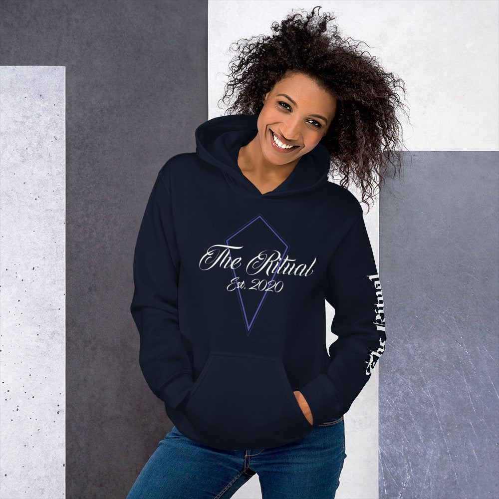 Ritual “Space Kittie” sticker series hoodie
